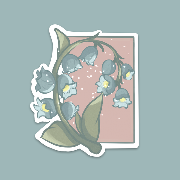 Lily of the Valley Sticker