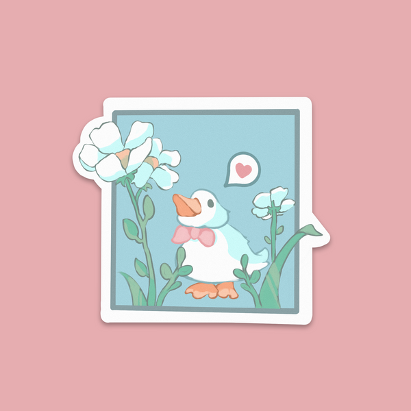 Lovely Duckling Sticker
